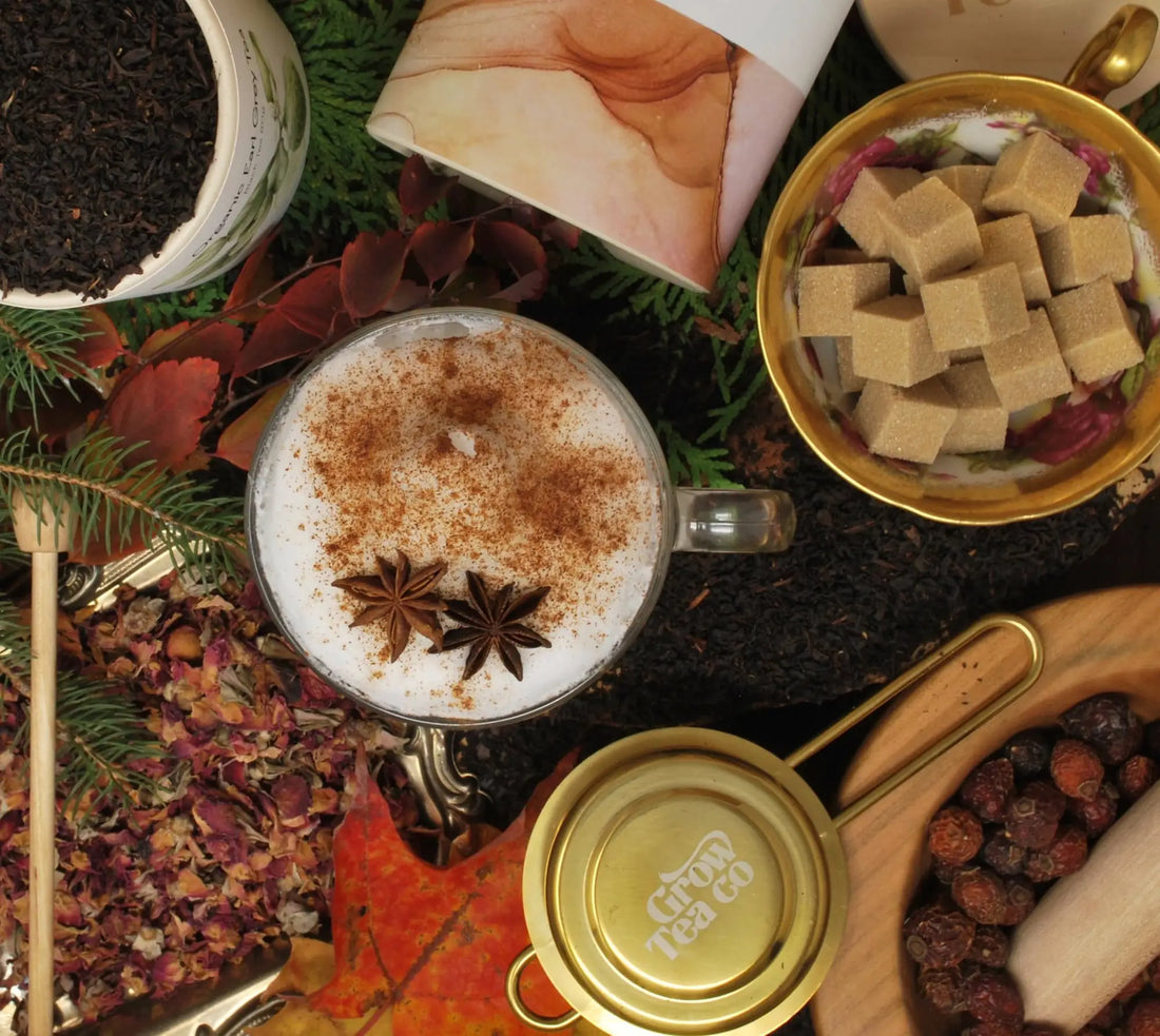 London Fog with Ingredients, Loose leaf tea