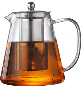 15Oz Glass Tea-Pot W/ Infuser