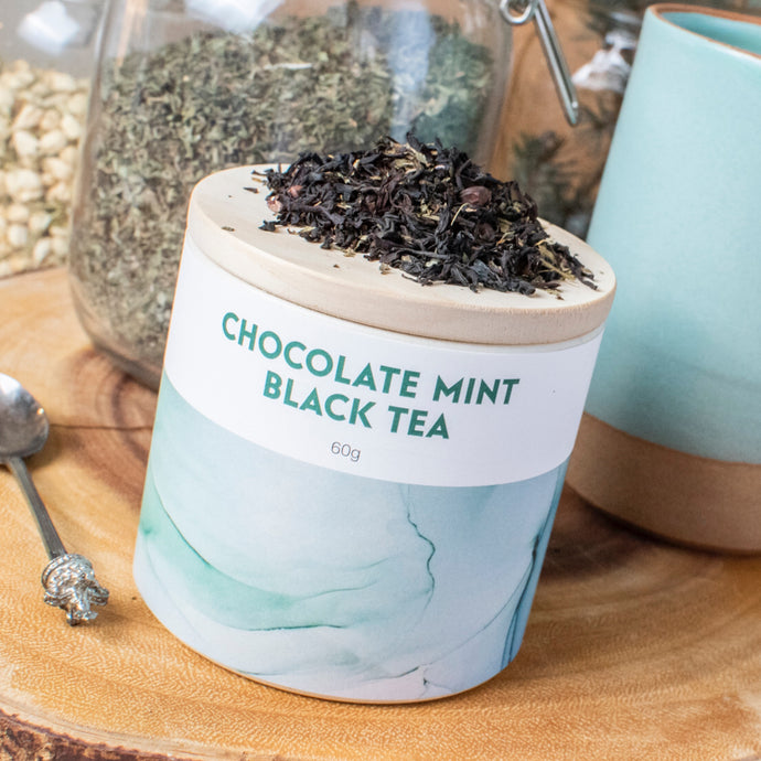 Chocolate Mint Black Tea - Grow Tea Company