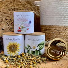 Holiday Tea Bundle - Three Canisters + Gold Tea Infuser
